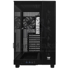Компьютерный корпус Thermaltake View 380 XL TG ARGB черный без БП E-ATX 2x120мм 2xUSB3.0 audio bott PSU