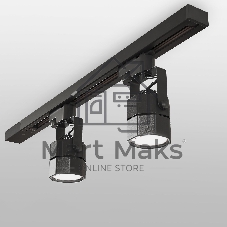 MRL 1004 / Светильник потолочный Robi Черный GU10