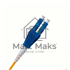 Оптический патчкорд NEOMAX (NMO-LC-LC-SM-1M) LC/UPC-LC/UPC, OS2, Singlemode, Duplex, 9/125, LSZH, Yellow, 1м