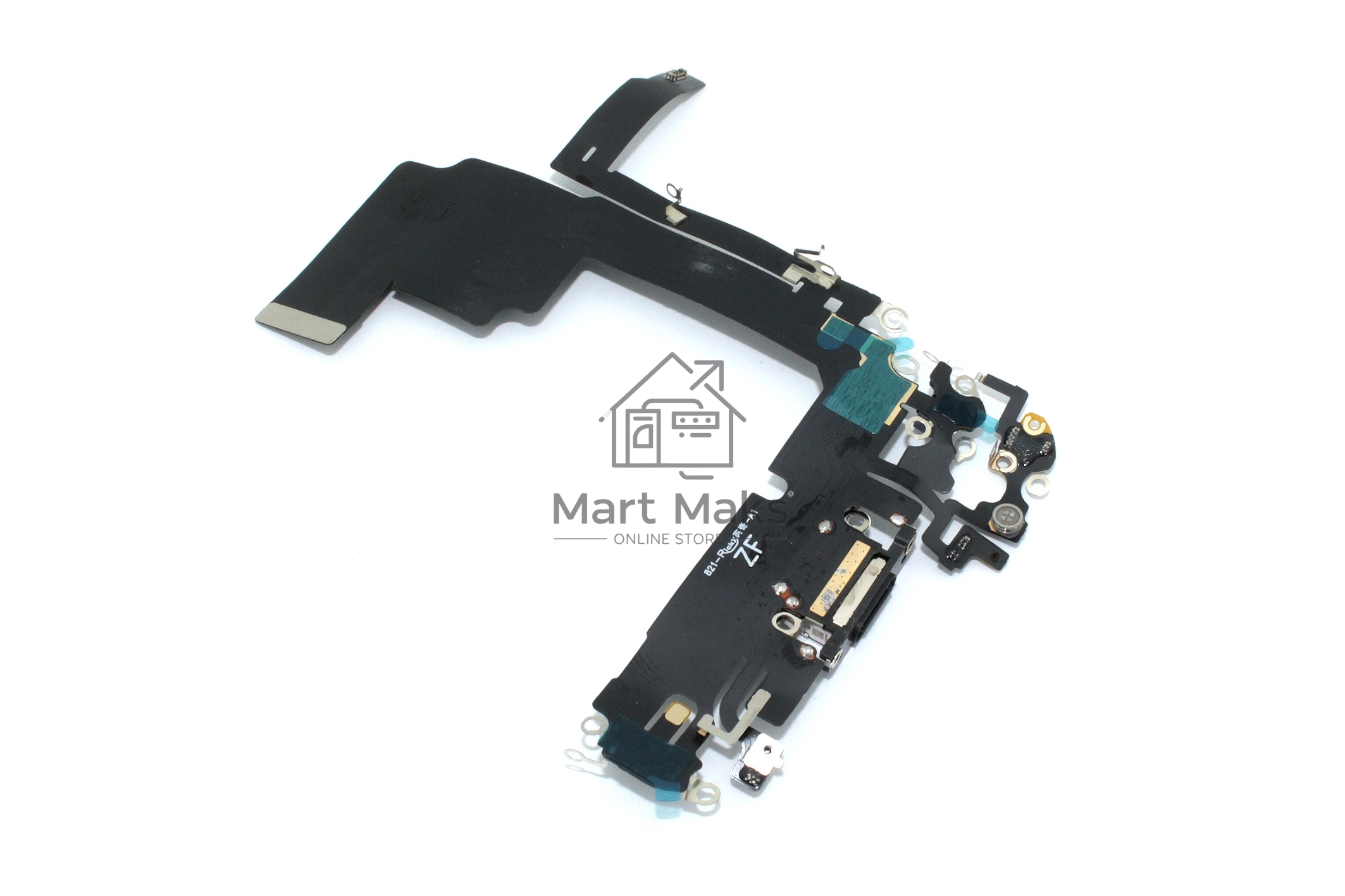Шлейф с разъемом зарядки и микрофоном для iPhone 15 Pro (A3102)
