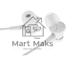Проводные наушники Xiaomi Mi In-Ear Headphones Basic серебристый, внутриканальные, Jack 3.5 мм