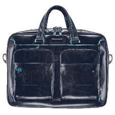 Сумка для ноутбука Piquadro Blue Square CA2849B2/BLU2 синий натур.кожа