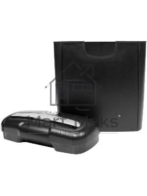 Уничтожитель документов ГЕЛЕОС УД10-2, DIN P-2 (2 ур-нь секр.), полоса 5,8мм, 8 лист (70г/м2), пл.карты/скобы, 10 литров