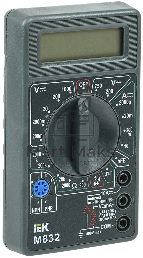 Мультиметр Iek TMD-2S-832 цифровойUniversal M832 IEK
