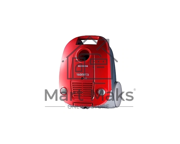 Пылесос Samsung VCC4135S37/BOL красный, 320/1600 Вт, уборка сухая, пылесборник мешок 3 л