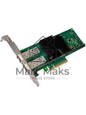 Сетевой Адаптер Intel Ethernet Converged Network Adapter X710-DA2, 10GbE/1GbE dual ports SFP+, open optics, PCI-E 3.0x8 (Low Profile and Full Height brackets included) bulk