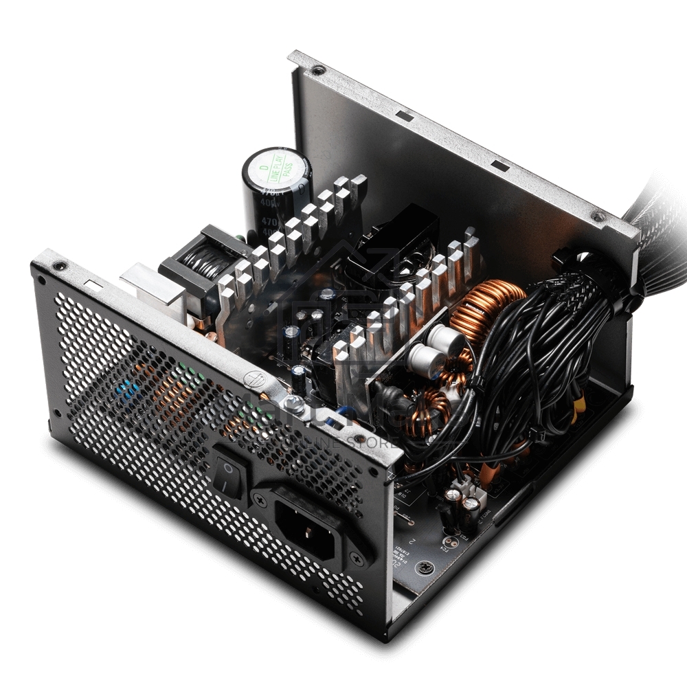 Блок питания ADATA XPG XPG 550 (PYLON550B-BKCEU), 550Вт, 80 PLUS Bronze, 120мм, черный