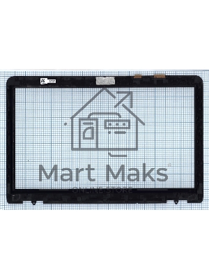 Сенсорное стекло (тачскрин) для Asus N551, черное с рамкой