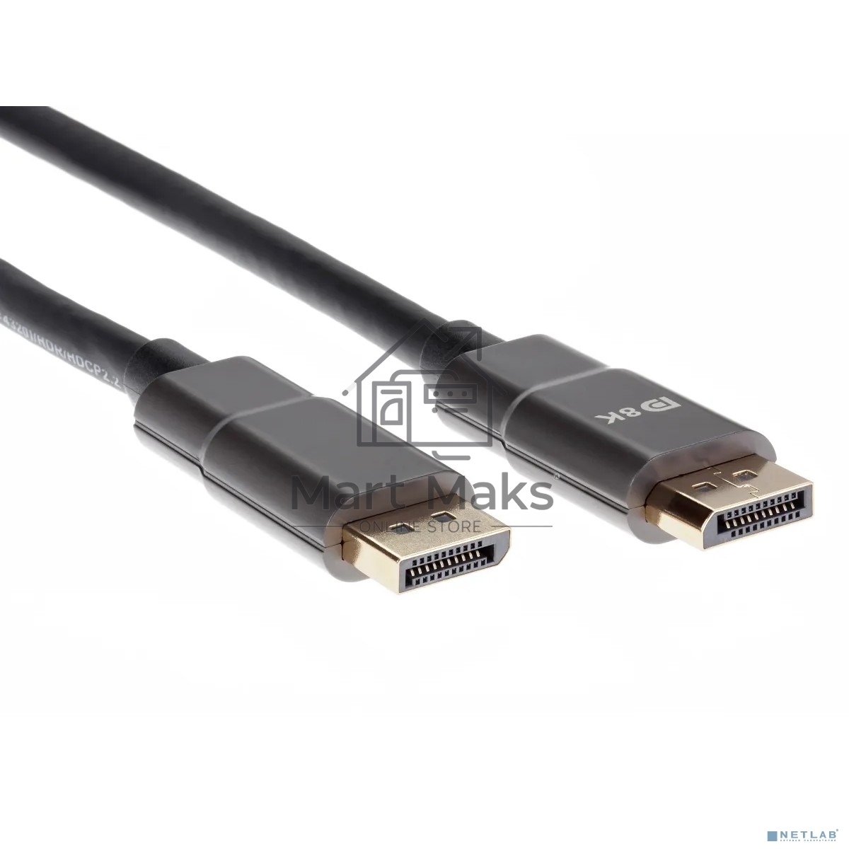 Кабель соединительный DISPLAY PORT v1.4, 8K@60Hz, 2m Aopen/Qust<ACG633-2M>