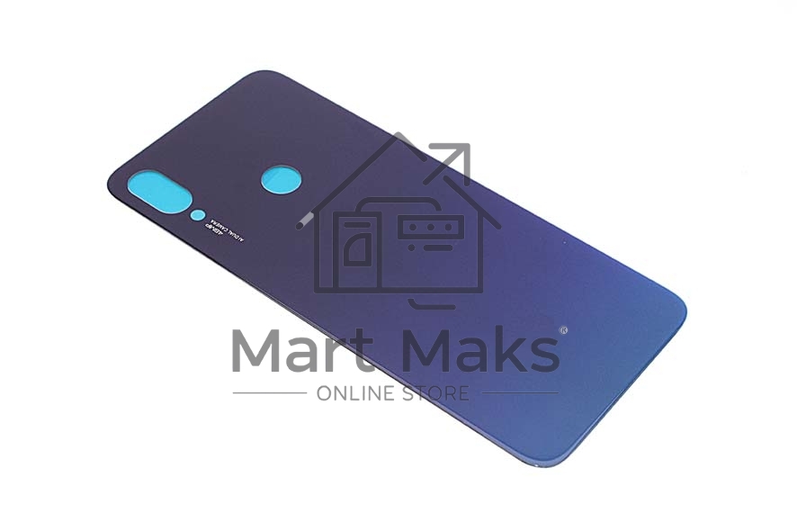 Задняя крышка для Xiaomi Redmi Note 7 голубая