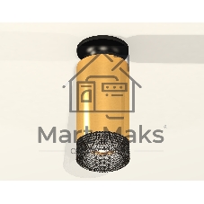 Светильник Ambrella Light XS6327102 PYG/PBK/BK золото желтое полированное/черный полированный/тонированный MR16 GU5.3