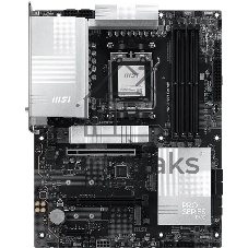Материнская плата MSI PRO X870E-S EVO WIFI, AM5, AMD X870E, 4xDDR5 (до 256 ГБ), 4xSATA, 3xM.2 (1xPCIe 5.0, 2xPCIe 4.0), 1xPCIe 5.0 x16, 1xPCIe 4.0 x16, 1xPCIe x1, 1xHDMI, 1x5Gb LAN, Wi-Fi 7, Bluetooth 5.4, 1xUSB-C 40Gbps (USB4), 1xUSB-C 20Gbps, 2xUSB-A 10Gbps, 2xUSB-A 5Gbps, 4xUSB-A 2.0, 3x3.5 мм, 7.1, чёрный, ATX