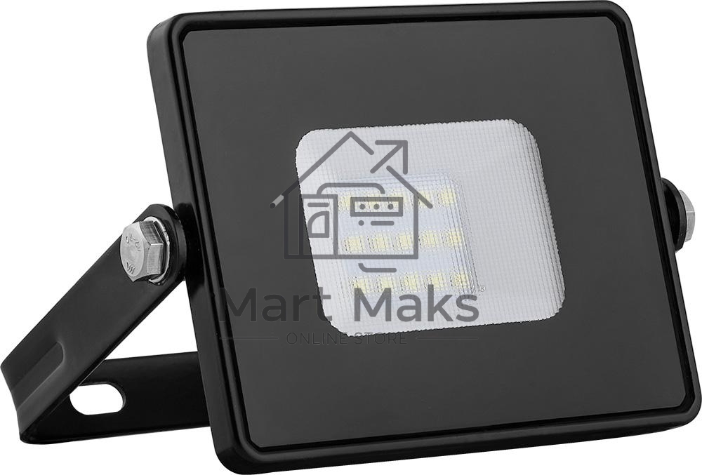 Прожектор светодиодный FERON 294922835 SMD 20W 6400K IP65, черный с матовым стеклом, LL-919