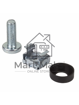 Комплект крепежа винт+шайба+гайка M6x16
