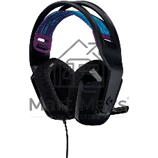 Гарнитура Logitech G335 чёрный, проводная, 3.5 мм