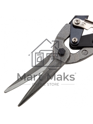 Ножницы по металлу, удлиненные, 290 мм, пряморежущие, обрезиненные рукоятки Sparta