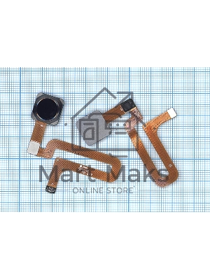 Шлейф со сканером отпечатка пальца для Xiaomi Mi 4S черный