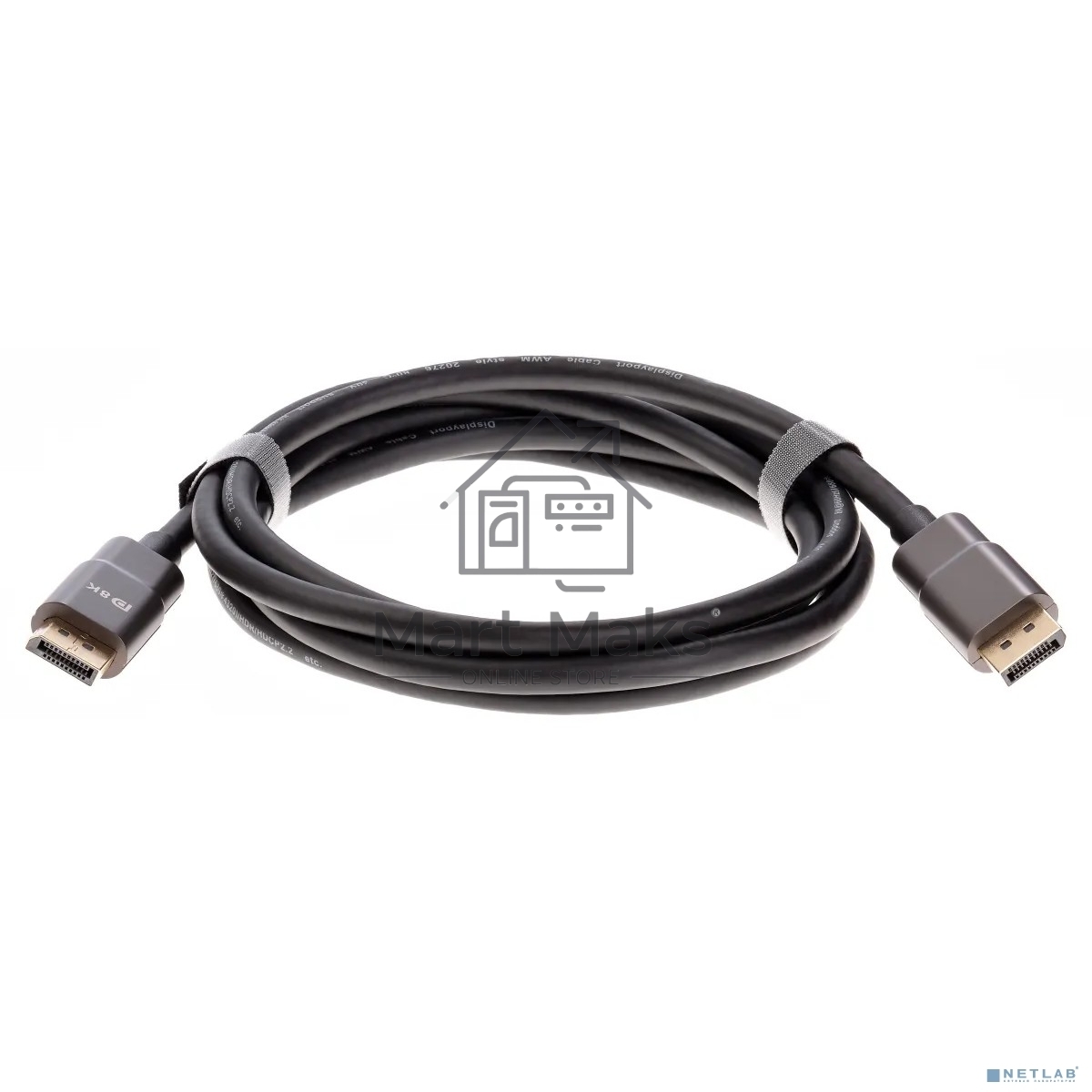 Кабель соединительный DISPLAY PORT v1.4, 8K@60Hz, 2m Aopen/Qust<ACG633-2M>