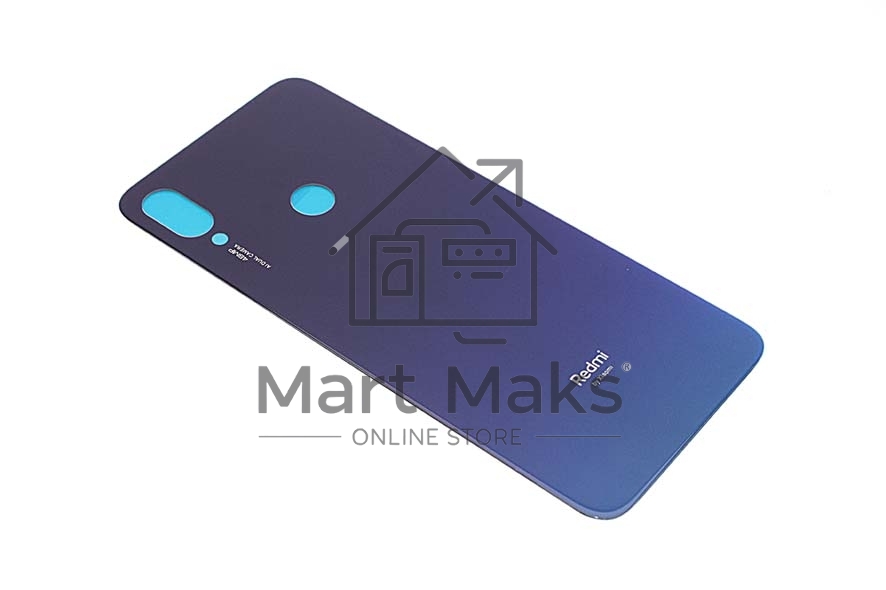 Задняя крышка для Xiaomi Redmi Note 7 голубая