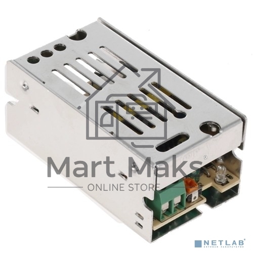 Источник питания 220 V AC/12 V DC 1 A 12 W с разъемами под винт, без влагозащиты (IP23)
