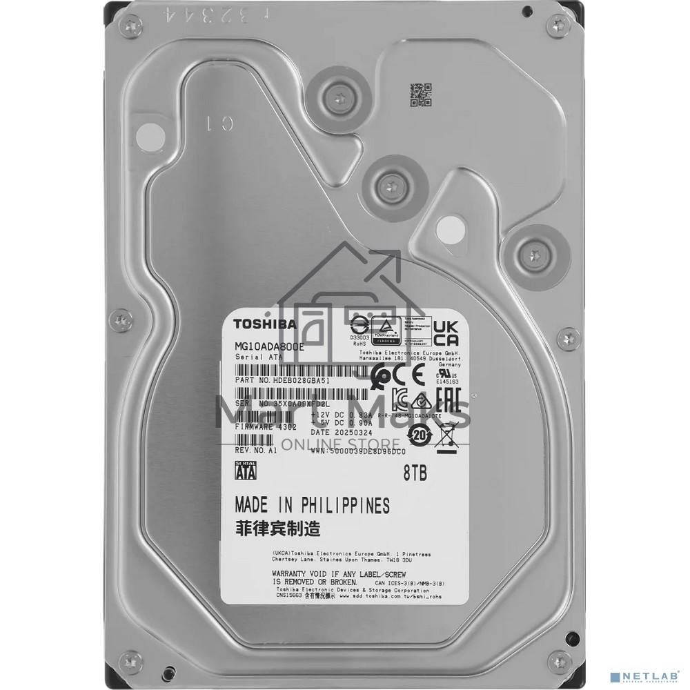 Жесткий диск Toshiba Enterprise HDD 3.5