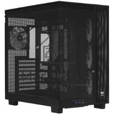 Компьютерный корпус Thermaltake View 380 XL TG ARGB черный без БП E-ATX 2x120мм 2xUSB3.0 audio bott PSU