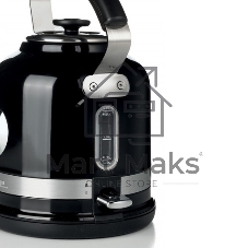 Электрочайник Ariete Moderna 2854/02 черный, 1.7 л, 2000 Вт, скрытый нагревательный элемент