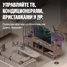 Умный пульт Yandex YNDX-00572 р.д.20м черный