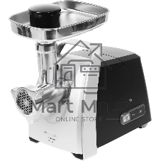 Мясорубка электрическая Bosch MFW68680 черный, 2200 Вт, 4.3 кг/мин, реверс, защита от перегрузки, насадки - 5