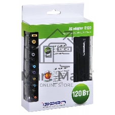 Блок питания Ippon E120 автоматический 120W 18.5V-20V 11-connectors 5.95A от бытовой электросети LED индикатор