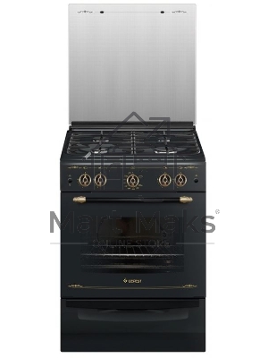 Плита газовая Gefest ПГ 6100-02 0187 черный, конфорок 4 шт, духовка 52 л, 60 см x 85 см x 60 см