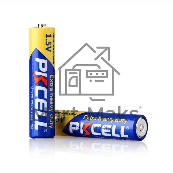 Солевой элемент питания PKCELL R03P-4B тип - AAА 4 шт в блистере
