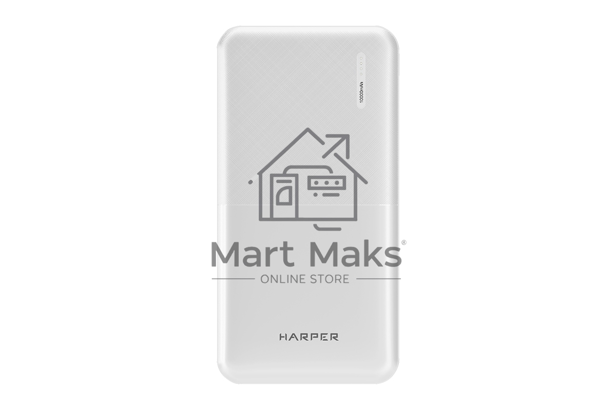Портативный аккумулятор Harper PB-10011 белый