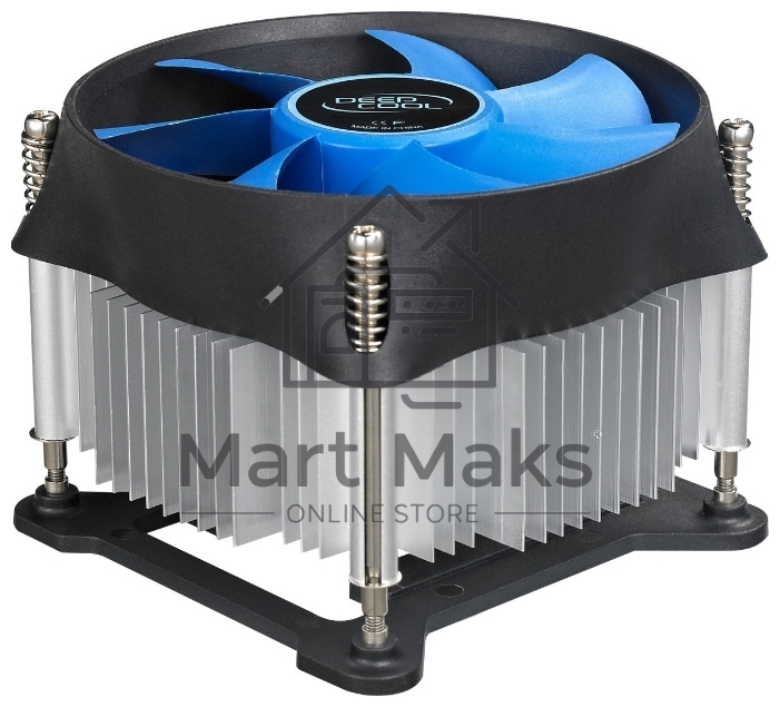 Кулер для процессора DEEPCOOL THETA 20 PWM черный, 100 мм, алюминий, 2400 об/мин, 32.5 дБ, 4 pin, 95 Вт, 60 мм