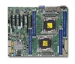 Серверная материнская плата Supermicro MBD-X10DRL-i-B, сокет LGA 2011-v3, Intel C612, 8xDDR4, 4xPCIe 3.0, 1xPCIe x16, 3xPCIe x8, 10xSATA, 2xGigabit Ethernet, 24+8+8 pin, ATX