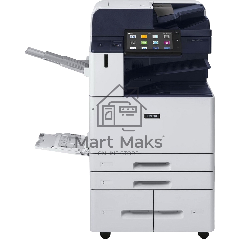 МФУ лазерный Xerox AltaLink C8145/55 TT (C8102V_F), А3, цветной, печ. до 55 стр/мин., скан. до 141 стр/мин., 1200 x 2400 DPI (печ.), 600 x 600 DPI (скан.), USB, Ethernet, NFC