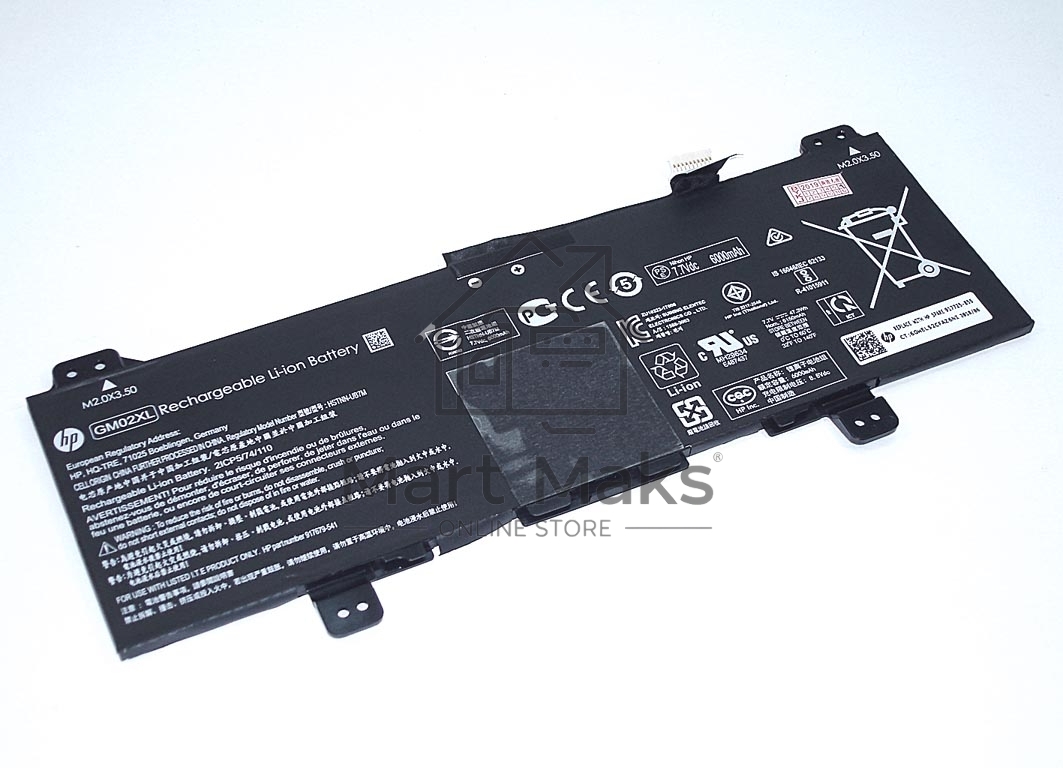 Аккумуляторная батарея для ноутбука HP 14-CA 7.7V 47.3Wh