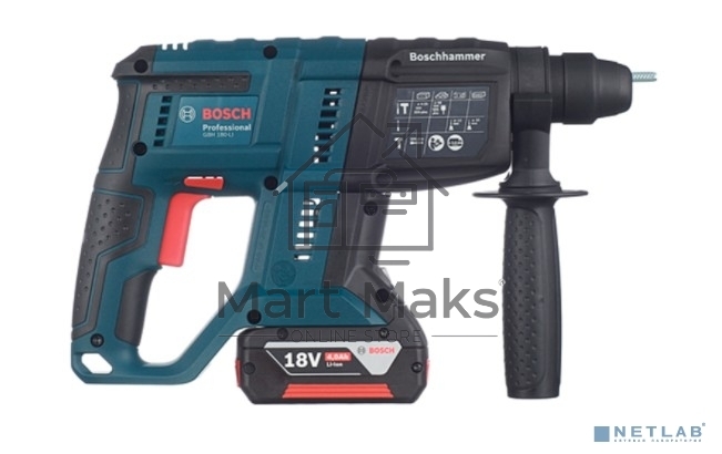Перфоратор Bosch GBH 180-LI BL патрон:SDS-plus уд.:2Дж аккум. (кейс в комплекте)