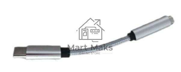 Адаптер GoPower Jack3.5MM(F)-TYPE-C(M) 00-00027481 0.1M белый