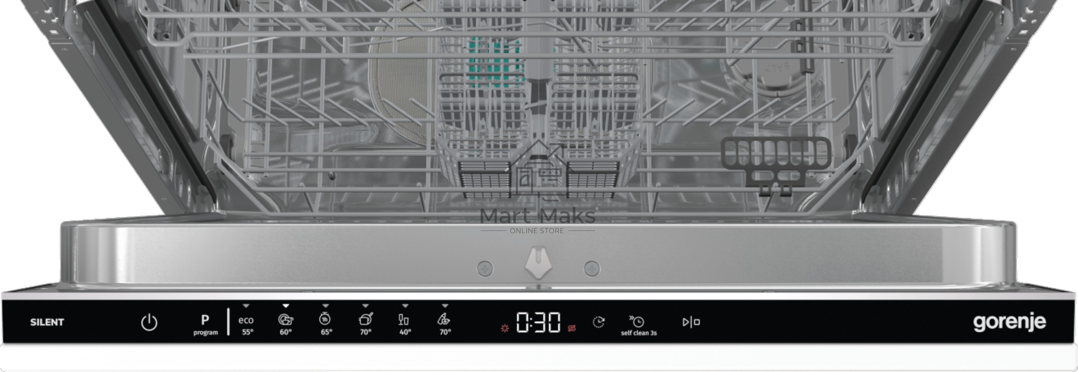 Встраиваемая посудомоечная машина Gorenje GV642E90, черный, 59.8 см, 13 компл., 47 дБ, класс A++