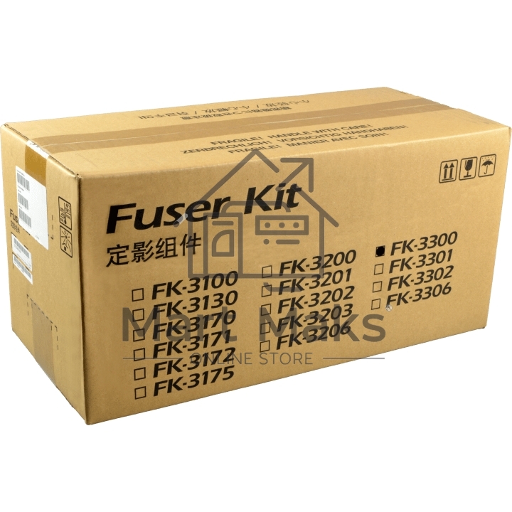 Узел фиксации Kyocera FK-3300 для P3155dn/P3160dn/M3655idn/M3660idn (302TA93043/302TA93040/FK-3300)