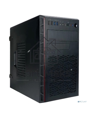 Компьютерный корпус Mini Tower InWin EMR065 черный 500W PM-500ATX U3.0*2+U2.0*2+A(HD)+intrusion switch mATX