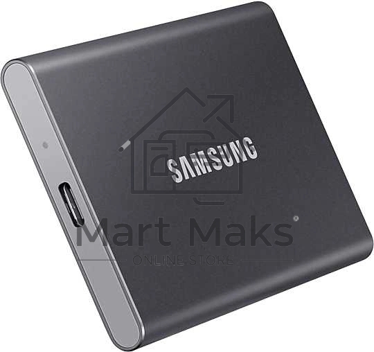 Твердотельный диск Samsung T7 Shield MU-PC2T0K серый титан, 4TB 3D NAND TLC, USB 3.2 Type-C R/W - 1050/1000 MB/s