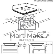 Электрическая варочная панель Electrolux EHF6342XOK Hi-Light, независимая, черный