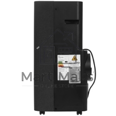 Кондиционер мобильный Ballu Velure BPAC-14 EW/N6 14000 BTU, 35 м², 50 дБ, охлаждение, осушение, черный