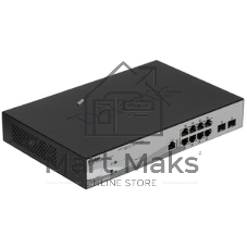 Коммутатор D-Link DGS-1210-10P/ME/A1A, 8×1 Гбит/с + 2×1 Гбит/с SFP, управляемый