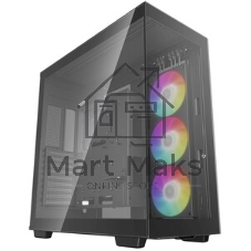 Компьютерный корпус Deepcool CH780 черный (ATX, без БП, ARGb, 4xUSB3.2 Type-A + USB3.2 Type-C) (R-CH780-BKADE41-G-1) MidiTower