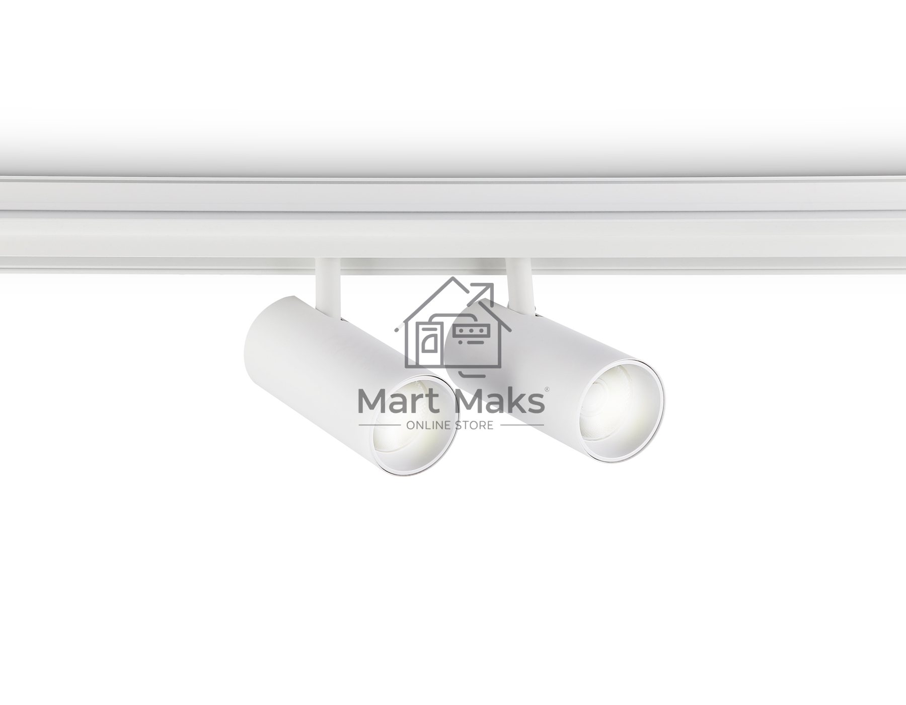 Светильник трековый светодиодный GL3901/2 WH белый LED 20W 4200К 48V 24° 180*45*182