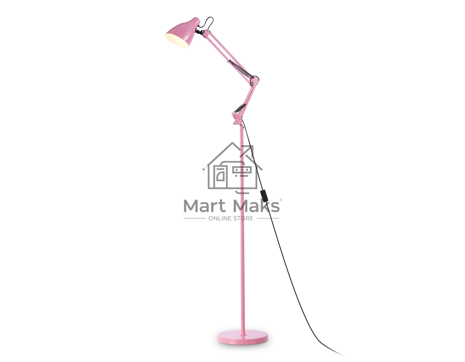 Светильник Ambrella light TR97645 PI розовый E27 max 40W D120*1750