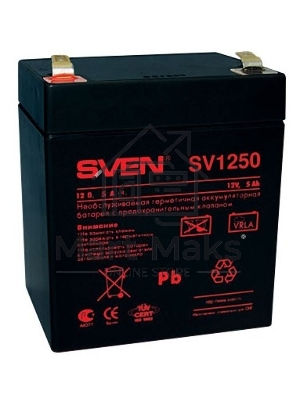 Батарея Sven SV1250 (12V 5Ah)